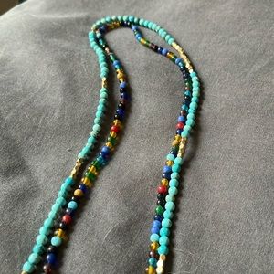 Handmade Colorful beaded necklaces